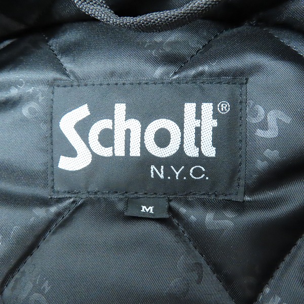 実際に弊社で買取させて頂いた【未使用】Schott/ショット ライディングジャケット 3102079/Mの画像 2枚目
