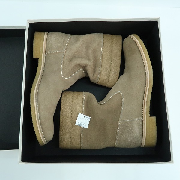 実際に弊社で買取させて頂いたFACTOTUM/ファクトタム レザーブーツ/27の画像 8枚目