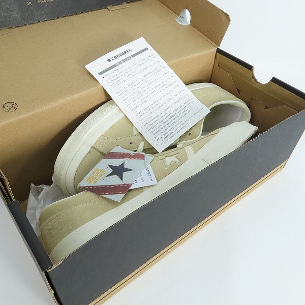 実際に弊社で買取させて頂いた【未使用】CONVERSE/コンバース STAR&BARS SUEDE/スター＆バーズ スエード スニーカー 1CL825 /29.0の画像 6枚目