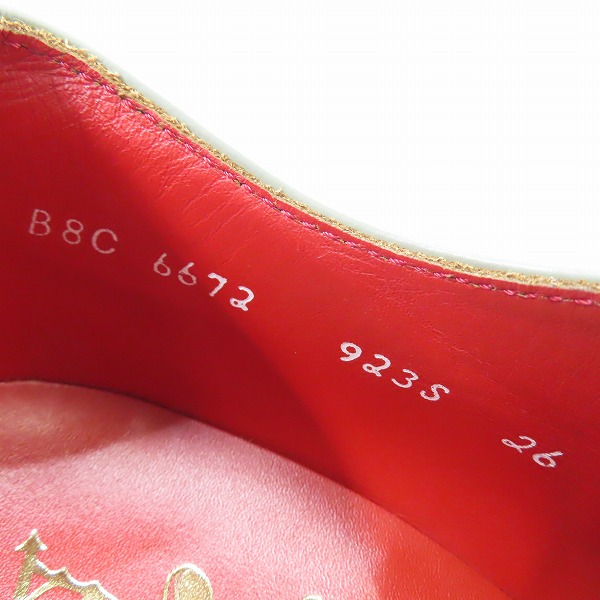 実際に弊社で買取させて頂いたREGAL/リーガル Shoe&Co. サドルシューズ/Saddle Shoe 9235/26.0の画像 5枚目