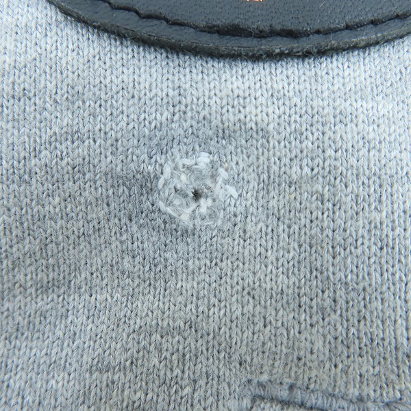 実際に弊社で買取させて頂いたCOMME des GARCONS JUNYA WATANABE MAN×Lewis Leathers/コムデギャルソン×ルイスレザー スウェットライダースジャケット/Lの画像 6枚目