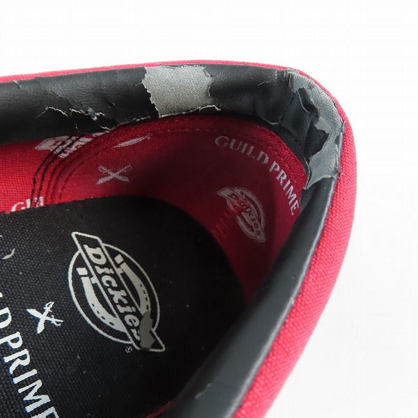 実際に弊社で買取させて頂いた【難有】GUILD PRIME×Dickies/ギルドプライム×ディッキーズ スリッポン Sonora/27の画像 6枚目