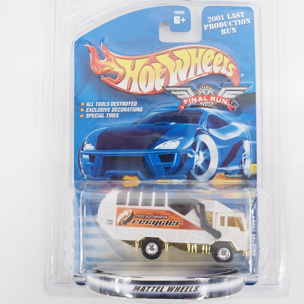 実際に弊社で買取させて頂いたHot Wheels/ホットウィール 2001 FINAL RUN GARBAGE TRUCK/ULTRALITE POLICE/2002 FIREBIRD Funny Car 3点セットの画像 2枚目