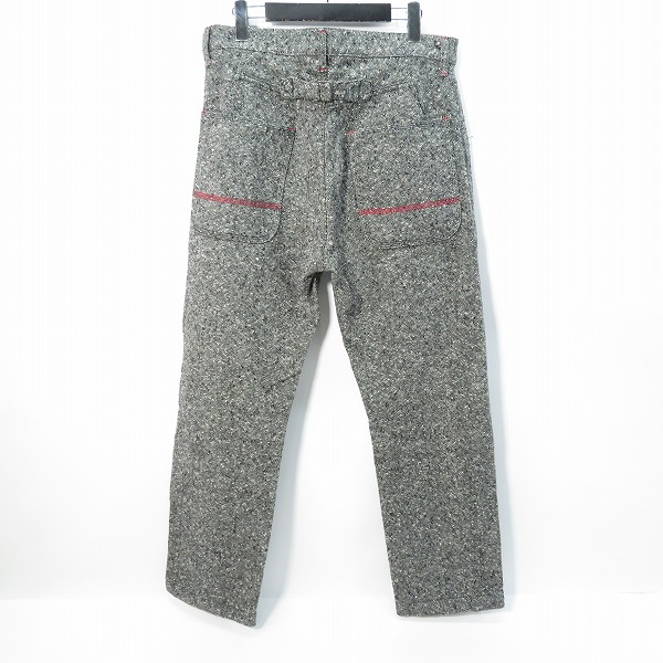 実際に弊社で買取させて頂いたCOMME des GARCONS JUNYA WATANABE MAN/コムデギャルソンジュンヤワタナベマン ウールパンツ WH-P034/XSの画像 1枚目