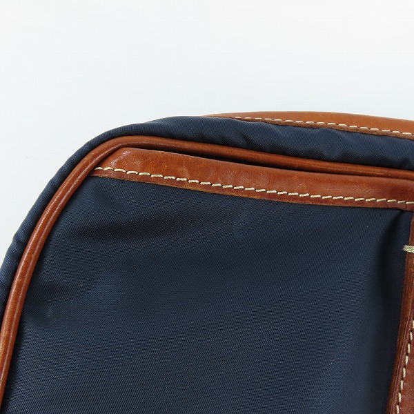 実際に弊社で買取させて頂いたFelisi/フェリージ 1882 レザー切り替え ナイロン ブリーフ バッグの画像 9枚目