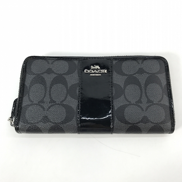 実際に弊社で買取させて頂いたCOACH/コーチ 長財布/ロングウォレット F35443
