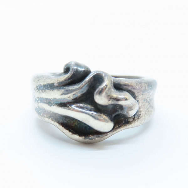 実際に弊社で買取させて頂いたBloodyMary/ブラッディマリー ボーン デザイン リング 2003年 クリスマス限定 18.5-19号の画像 1枚目