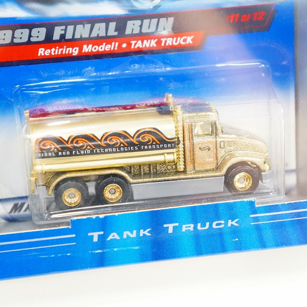 実際に弊社で買取させて頂いた【未開封】Hot Wheels/ホットウィール FINAL RUN/ファイナルラン 1999年 TANK TRACK/タンクトラックの画像 2枚目