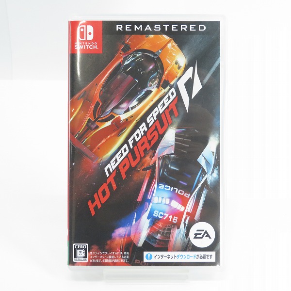 実際に弊社で買取させて頂いたNintendo Switch/ニンテンドースイッチ ソフト NEED FOR SPEED/ニードフォースピード HOT PURSUIT Remastered