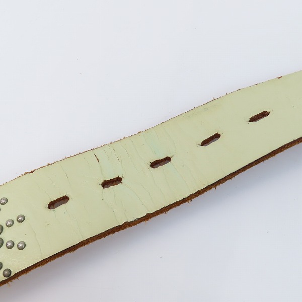 実際に弊社で買取させて頂いたHTC/エイチティーシー Hollywood Trading Company スタッズ ベルト/36の画像 8枚目