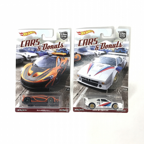 実際に弊社で買取させて頂いた【おまとめ/未開封】Hot Wheels/ホットウィール CARS & Donuts McLaren P1/CUSTOM DATSUN 240Z 他の画像 1枚目