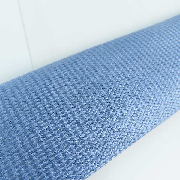 実際に弊社で買取させて頂いたHERMES/エルメス ブルー シルク  ネクタイの画像 6枚目