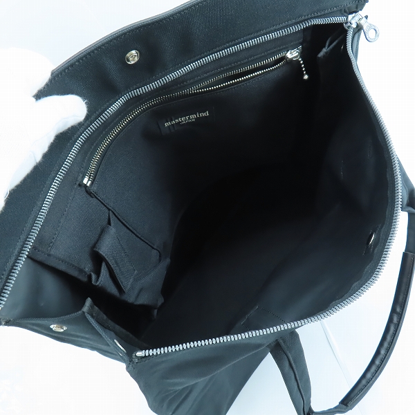 実際に弊社で買取させて頂いたmastermind JAPAN/マスターマインドジャパン スカル レザー切替 トートバッグ MK-BA1-51の画像 3枚目
