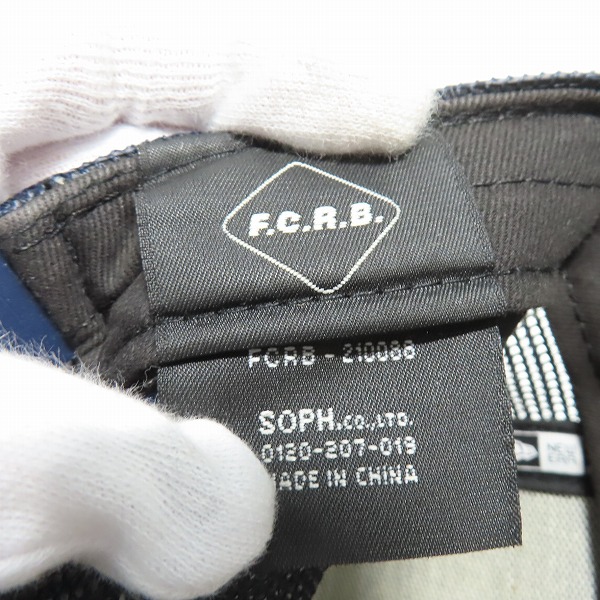 実際に弊社で買取させて頂いたF.C.Real Bristol×NEW ERA/エフシーレアルブリストル×ニューエラ EMBLEM MESH CAP メッシュキャップ FCRB-210088の画像 6枚目