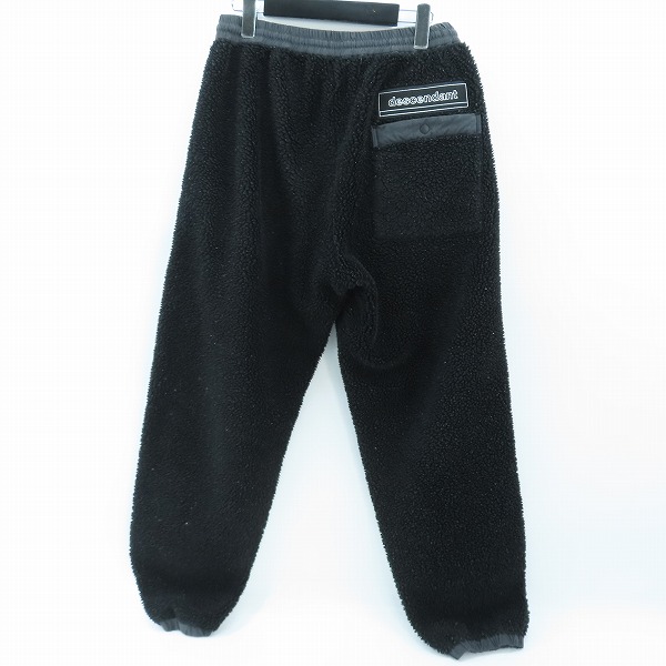 実際に弊社で買取させて頂いたDESCENDANT/ディセンダント MANCHOT FLEECE TROUSERS/ボアフリース パンツ 2の画像 1枚目