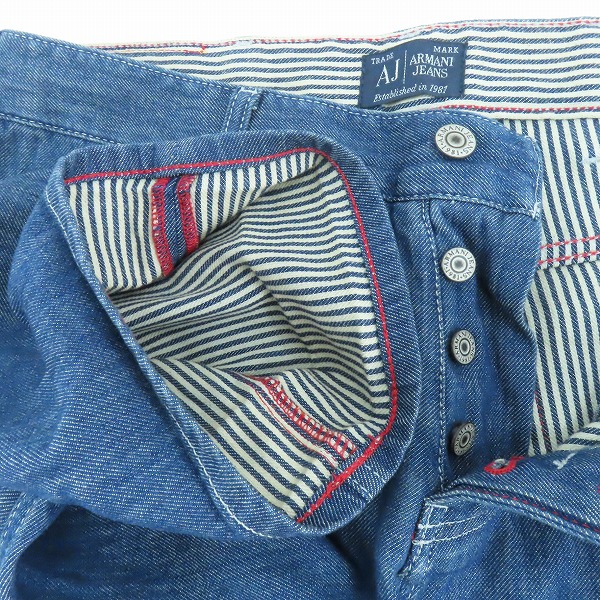 実際に弊社で買取させて頂いたARMANI JEANS/アルマーニジーンズ ハーフパンツ J537H/33の画像 8枚目