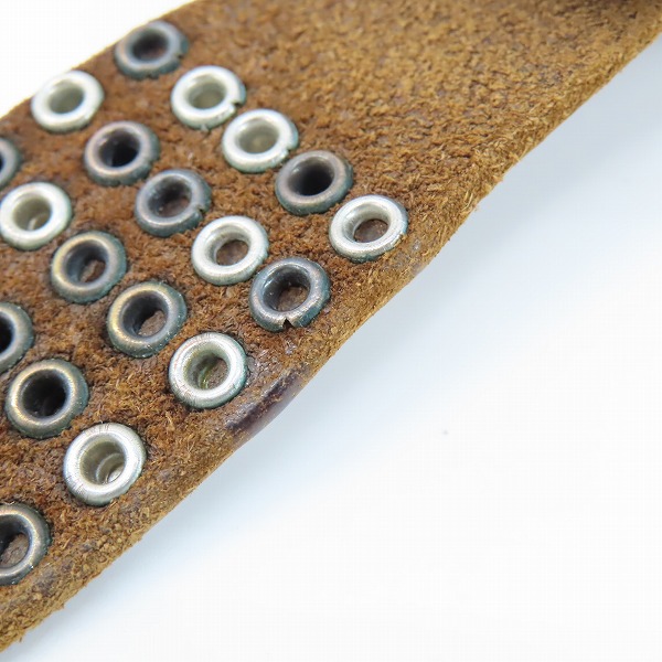 実際に弊社で買取させて頂いたHTC/エイチティーシー スタッズ ベルト 90/36の画像 5枚目