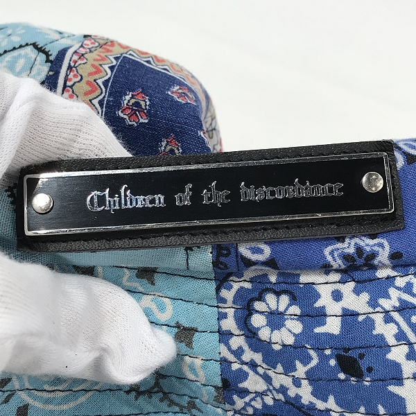 実際に弊社で買取させて頂いたChildren of the discordance/チルドレンオブザディスコーダンス BANDANA BUCKET HAT/バンダナバケットハット COTDAC-827B/2の画像 5枚目
