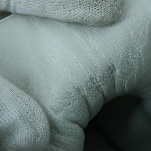 実際に弊社で買取させて頂いたKRISVANASSCHE/クリスヴァンアッシュ ベルクロ ハイカットスニーカー/43の画像 5枚目