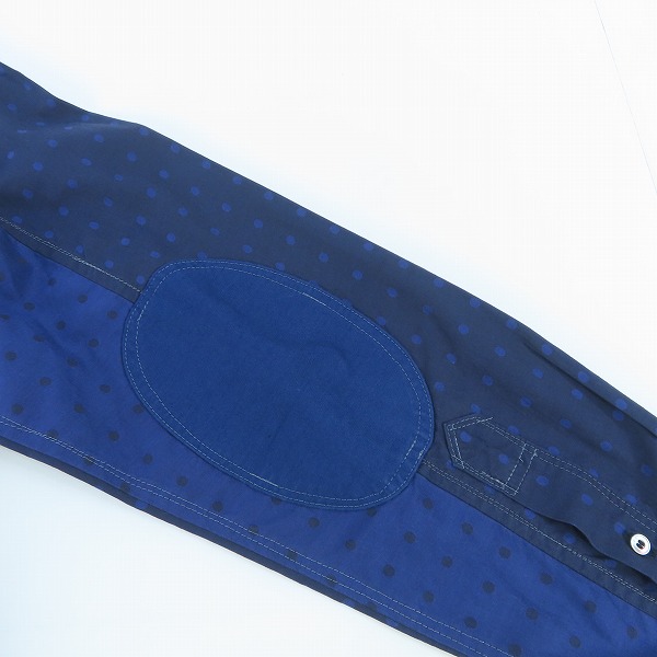 実際に弊社で買取させて頂いたJUNYA WATANABE COMME des GARCONS MAN/ジュンヤワタナベコムデギャルソンマン エルボーパッチシャツ WG-B035/AD2020/XSの画像 5枚目