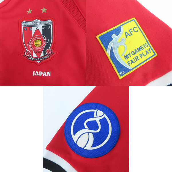 実際に弊社で買取させて頂いたNIKE/ナイキ 浦和レッズ 2007 ACL/アジアチャンピオンズリーグ優勝記念ユニフォーム 278420/Lの画像 5枚目