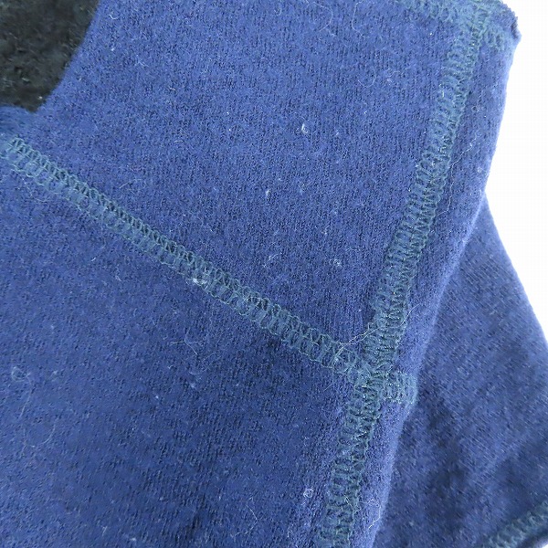 実際に弊社で買取させて頂いたJUNYA WATANABE MAN/ジュンヤワタナベマン ボーダー ウール プルオーバーパーカー AD2009 WD-T017/Sの画像 6枚目