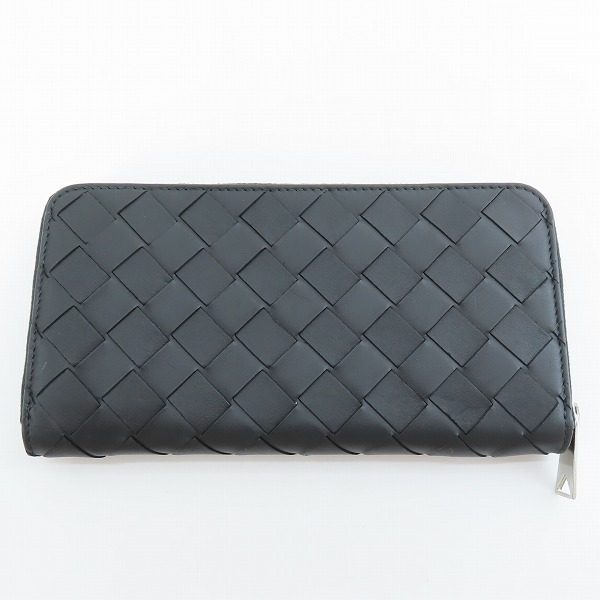 実際に弊社で買取させて頂いたBOTTEGA VENETA/ボッテガヴェネタ イントレチャート ジップアラウンドウォレット 長財布 749427 VCPQ4 8803の画像 1枚目