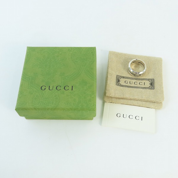 実際に弊社で買取させて頂いたGUCCI/グッチ ノット リング/指輪 17号の画像 9枚目