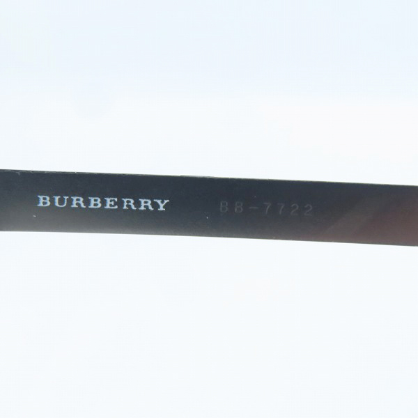 実際に弊社で買取させて頂いたBURBERRY/バーバリー サイドロゴデザイン メガネフレーム アイウェア BB-7722の画像 3枚目