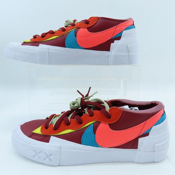 実際に弊社で買取させて頂いた【未使用】NIKE×SACAI×KAWS/ナイキ×サカイ×カウズ BLAZER LOW Team Red/ブレーザーロー チームレッド DM7901-600/28の画像 3枚目