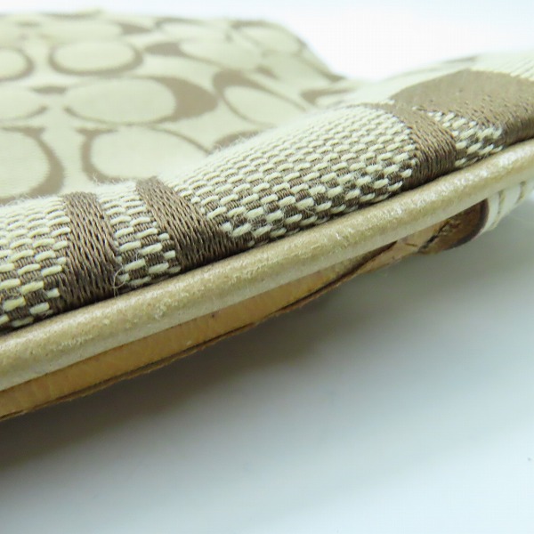 実際に弊社で買取させて頂いたCOACH/コーチ シグネチャー ショルダーバッグ 41612の画像 9枚目