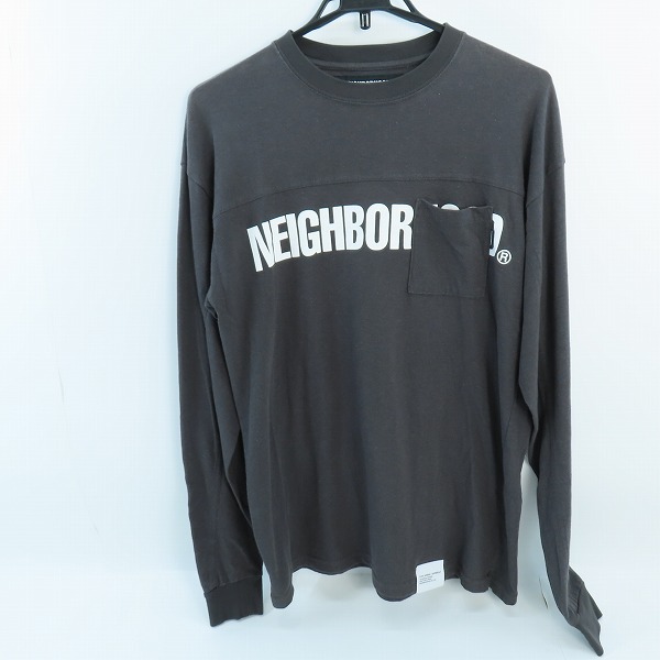 実際に弊社で買取させて頂いたNEIGHBORHOOD/ネイバーフッド 23SS LOGO PRINT CREWNECK/ロングTシャツ 231LPNH-CSM03/M