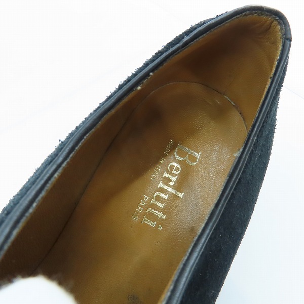 実際に弊社で買取させて頂いたBerluti/ベルルッティ スウェード ストレートチップシューズ 7の画像 4枚目