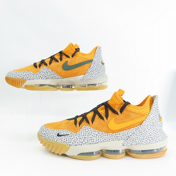 実際に弊社で買取させて頂いたNIKE/ナイキ LEBRON XVI LOW AC/レブロン16 ロー アトモス サファリ CD9471-800/29の画像 3枚目