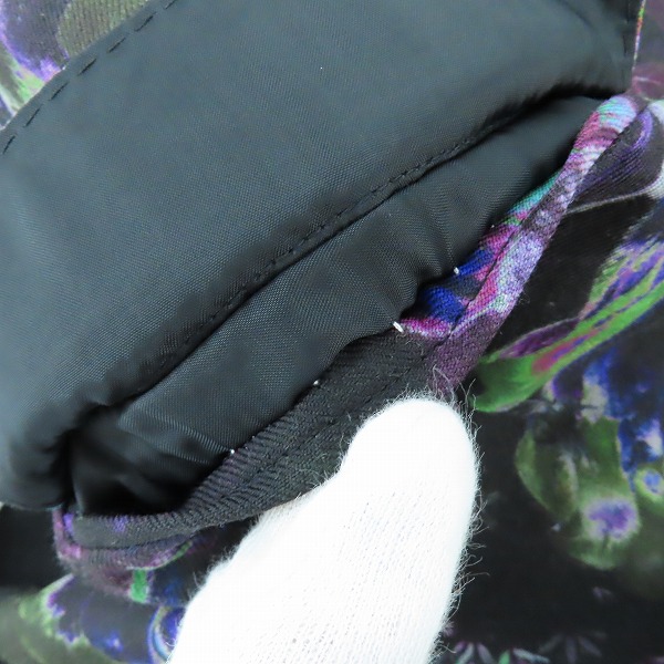 実際に弊社で買取させて頂いたLAD MUSICIAN/ラッドミュージシャン STANDARD 1B JACKET/スタンダード テーラードジャケット 花柄 パープル系 2219-311/42の画像 5枚目