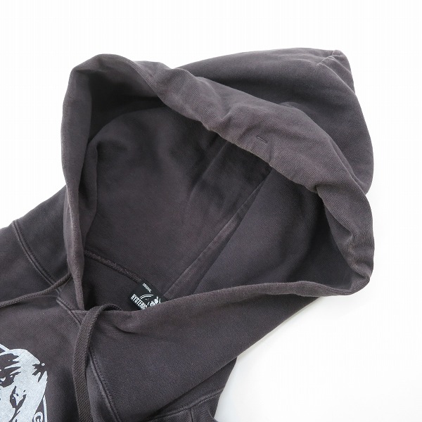 実際に弊社で買取させて頂いたHYSTERIC GLAMOUR/ヒステリックグラマー THRILLS AND CHILLS ガールプリント パーカー 02183CF10/Mの画像 5枚目