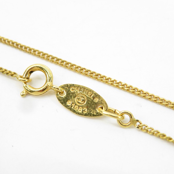 実際に弊社で買取させて頂いたCHANEL/シャネル 1983 チェーンネックレス ゴールド