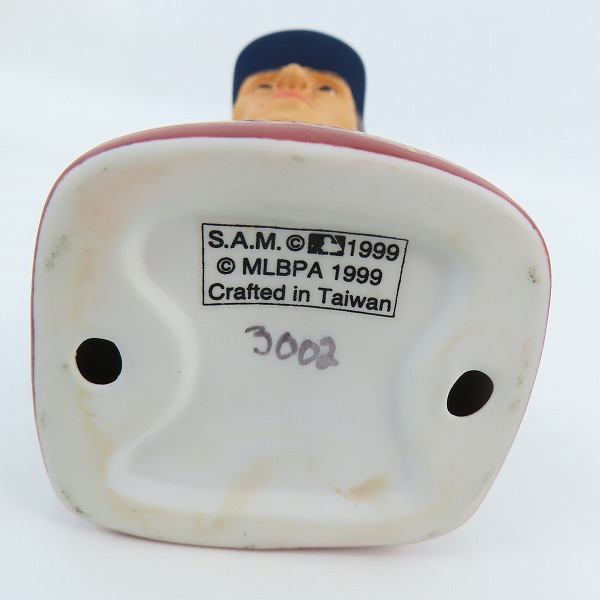 実際に弊社で買取させて頂いたSAM社 レッドソックス ノマー・ガルシアパーラ バブルヘッド ボブルヘッドの画像 4枚目