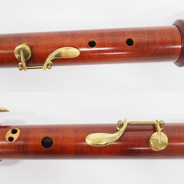 実際に弊社で買取させて頂いた★YAMAHA/ヤマハ YRB-61 バロック式 木製バスリコーダー 日本製 ハードケース付きの画像 4枚目