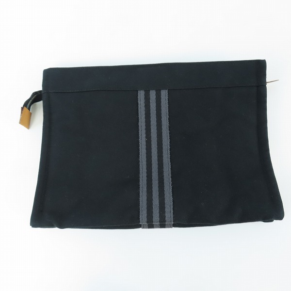 実際に弊社で買取させて頂いたHERMES/エルメス フールトゥ コットンキャンバス クラッチバッグ ポーチ