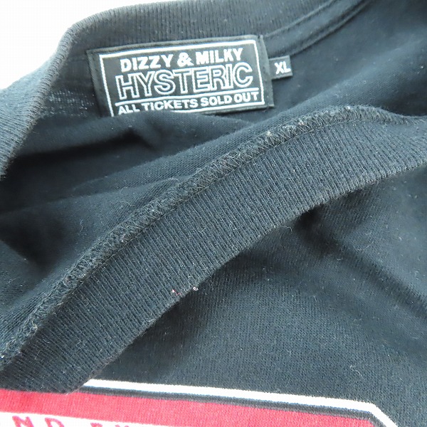 実際に弊社で買取させて頂いたHYSTERIC GLAMOUR/ヒステリックグラマー TAKE IT EASY Tシャツ 02221CT33/XLの画像 6枚目