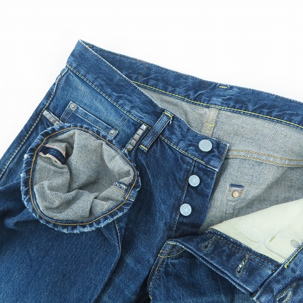 実際に弊社で買取させて頂いたHYSTERIC GLAMOUR×野口強/ヒステリックグラマー×ノグチツヨシ REAL WRINKLE CLASH加工/スタッズ 0204AP10/32の画像 2枚目