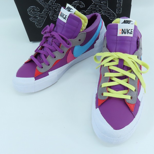実際に弊社で買取させて頂いたNIKE×KAWS×SACAI/ナイキ×カウズ×サカイ BLAZER LOW/ブレーザーロー パープルダスク DM7901-500/28
