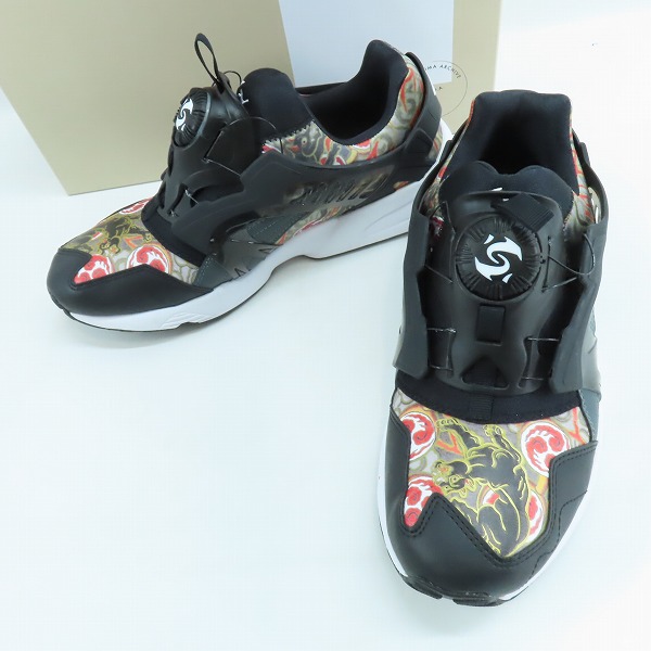 実際に弊社で買取させて頂いたPUMA×DISC BLAZE× TTT×ATMOS/プーマ ×ディスクブレイズ×TTT×アトモス ローカットスニーカー 393828-01/28.5
