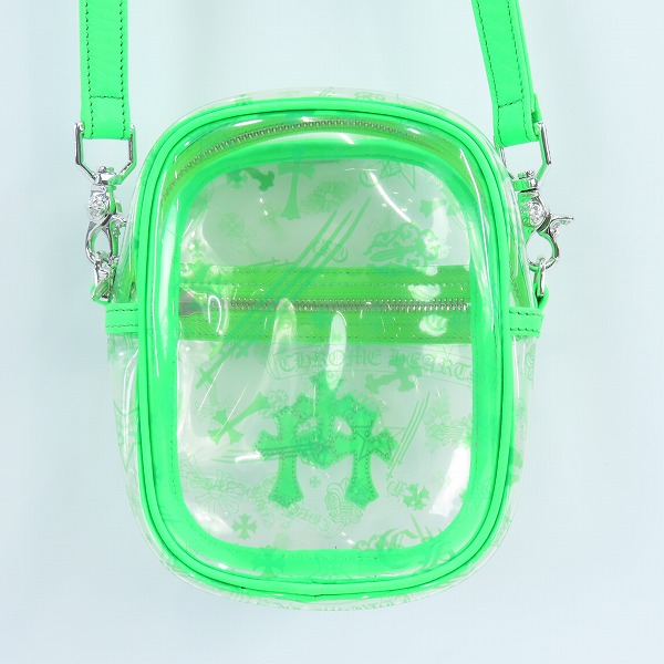 実際に弊社で買取させて頂いたCHROME HEARTS/クロムハーツ TAKA MINI/タカミニ ビニール ショルダーバッグの画像 1枚目