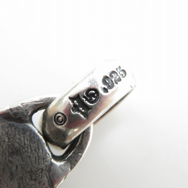 実際に弊社で買取させて頂いたGABORATORY/ガボラトリー/ガボール Skull on Cross oval Pendant/スカルオンクロスオーバルペンダントトップの画像 8枚目