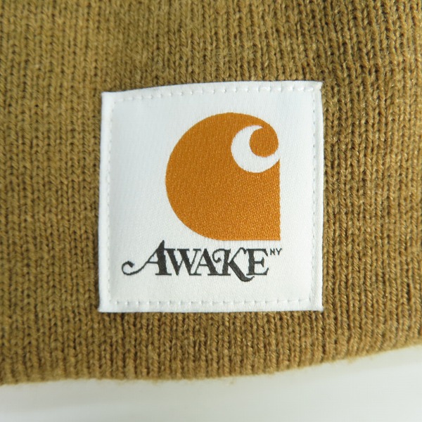 実際に弊社で買取させて頂いたCarhartt/カーハート AWAKE ビーニー/ニット帽の画像 4枚目