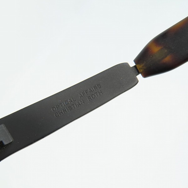 実際に弊社で買取させて頂いたChristian Roth/クリスチャンロス OPTICAL AFFAIRS サングラス/アイウェア series2700の画像 5枚目