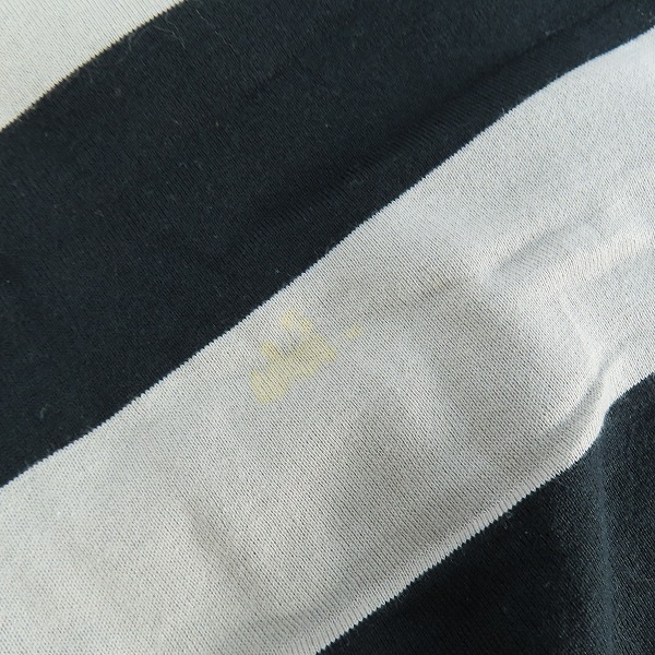 実際に弊社で買取させて頂いたA BATHING APE/アベイシングエイプ リバーシブル ボーダーtシャツ XLの画像 7枚目