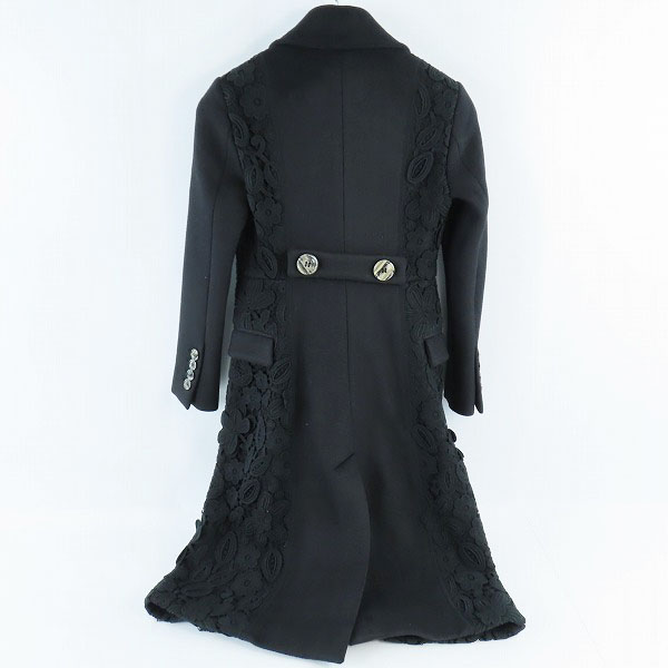 実際に弊社で買取させて頂いたBURBERRYS PRORSUM/バーバリーズ プローサム レース 切り替え ロングコート/38の画像 1枚目